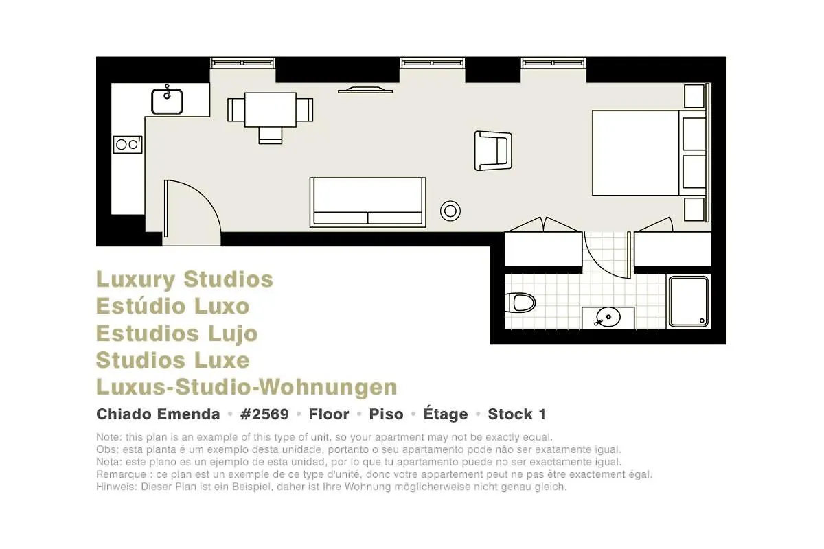 Lisbon Serviced Apartments - Chiado Emenda Portugal