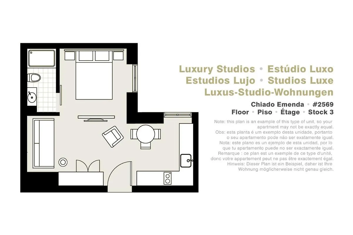 Lisbon Serviced Apartments - Chiado Emenda Portugal