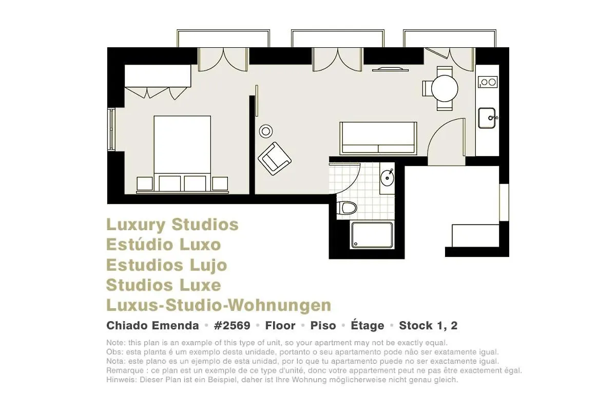 Lisbon Serviced Apartments - Chiado Emenda Portugal
